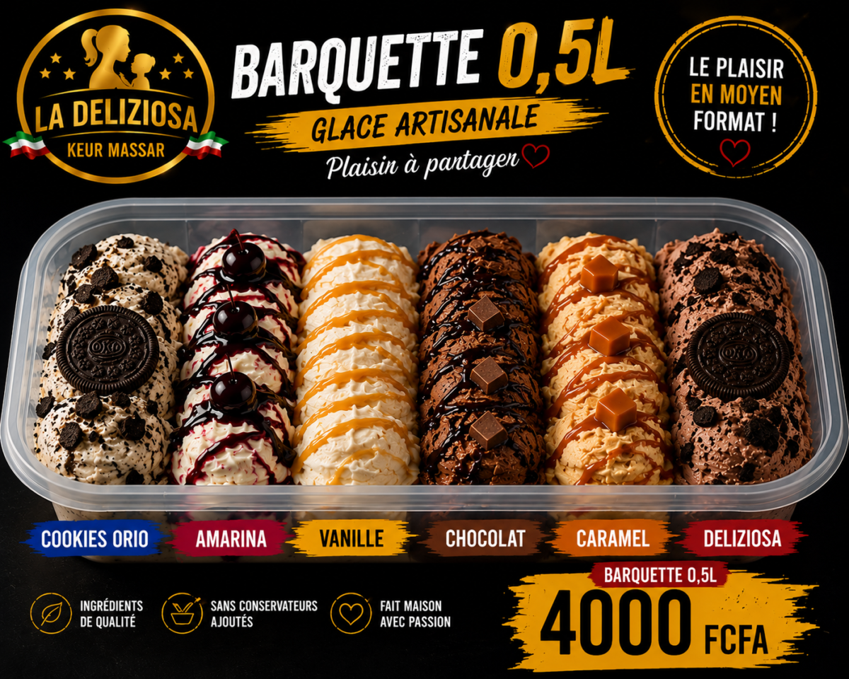 Barquette 0,5L