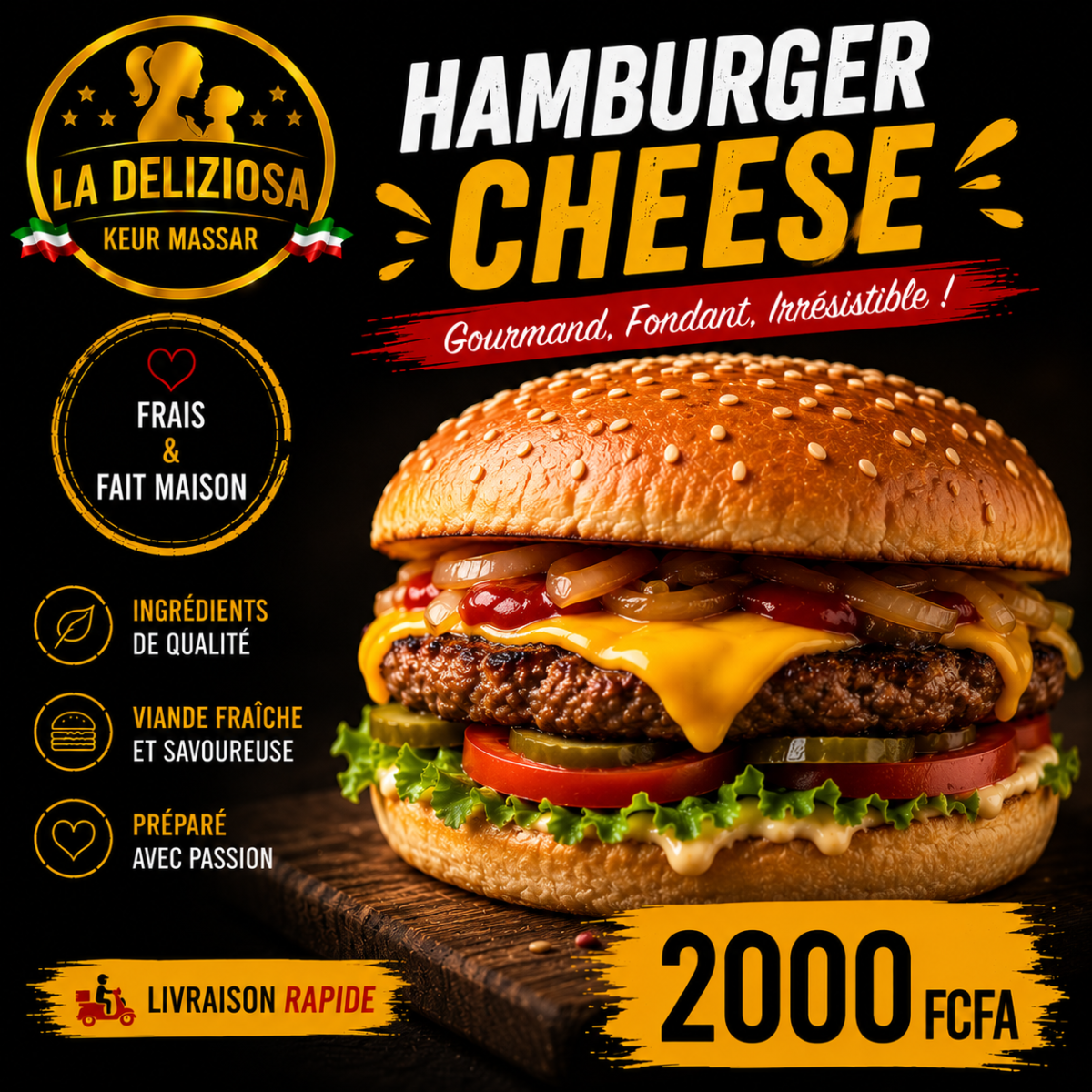 Hamburger Cheese