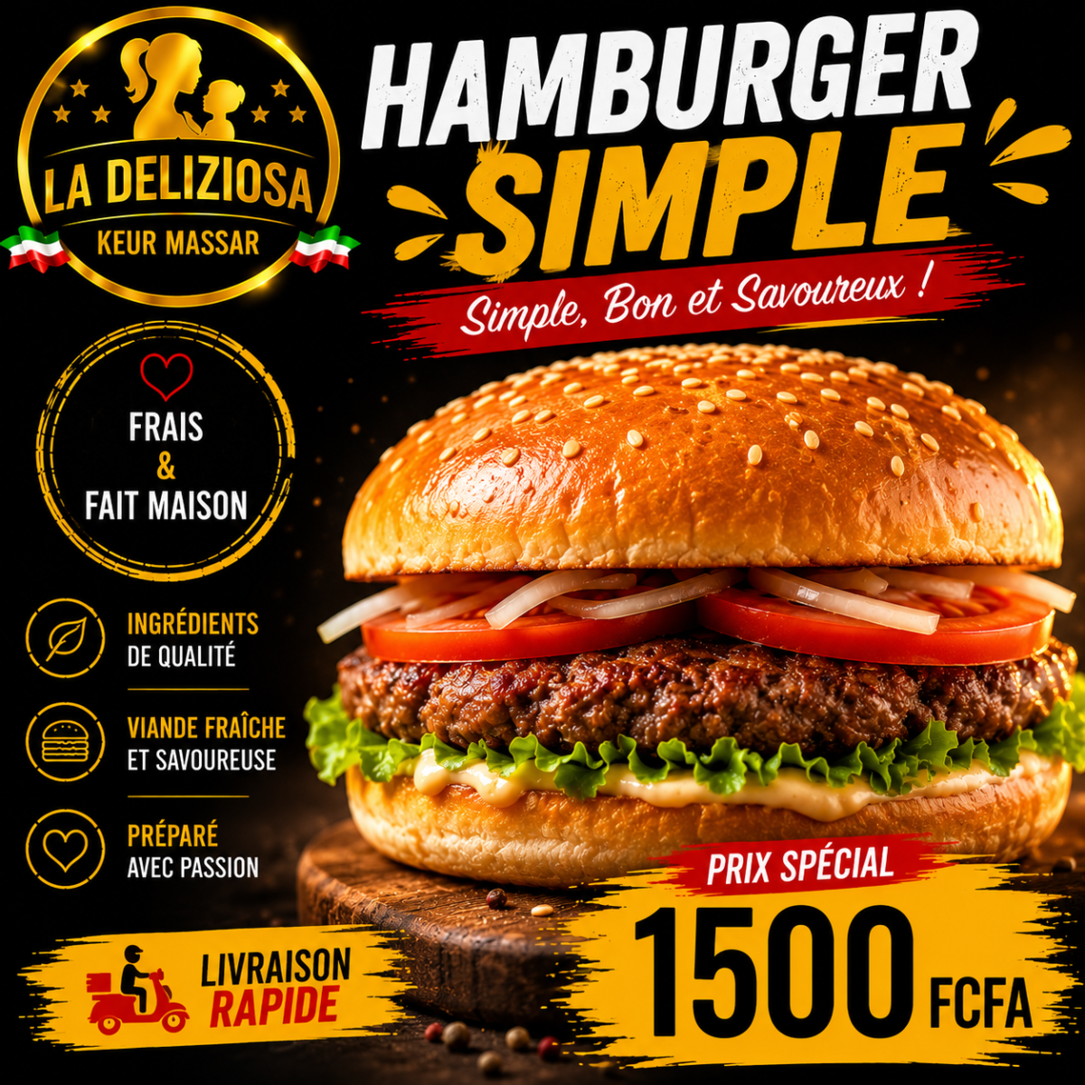 Hamburger Simple