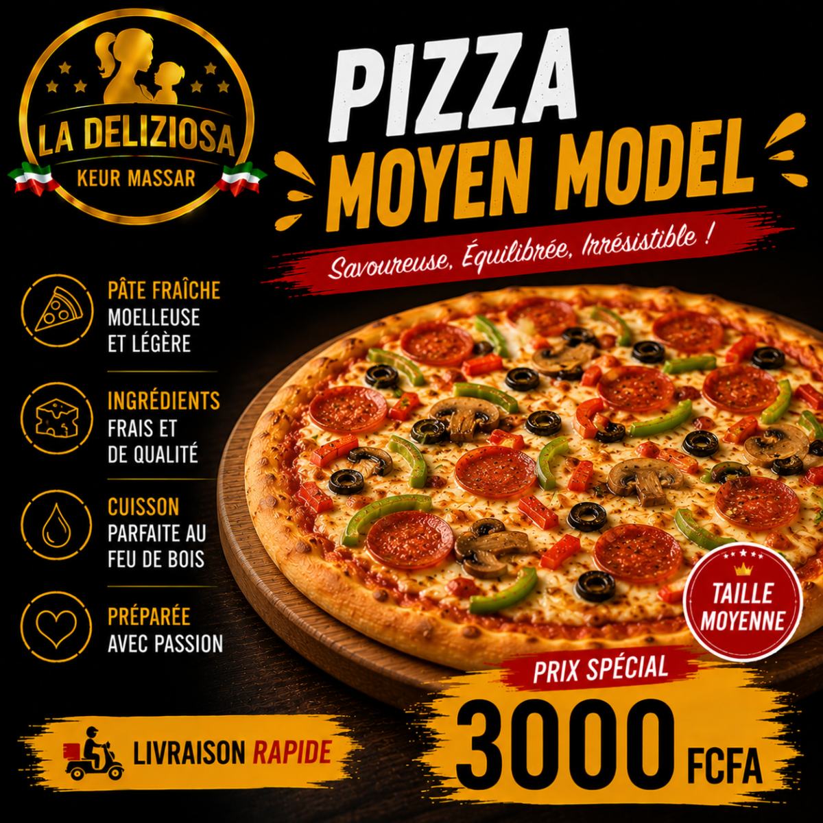 Pizza Moyen Model